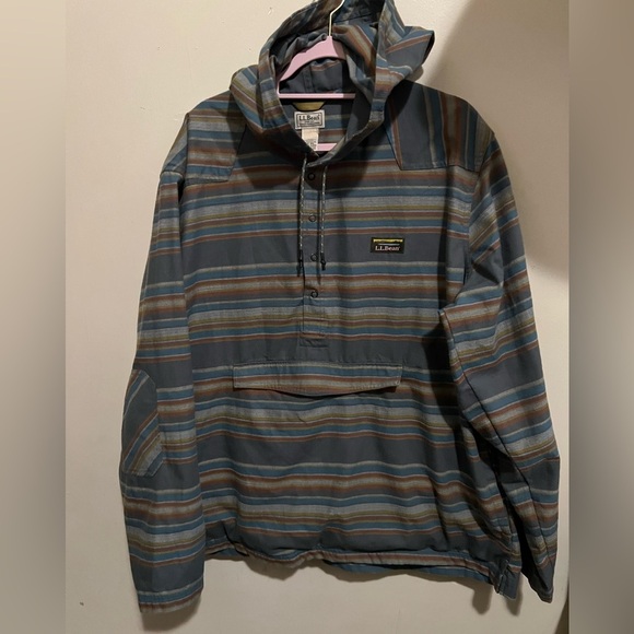 NWOT L.L.Bean Men's Katahdin Performance Flannel
Anorak Hoodie - Picture 4 of 12